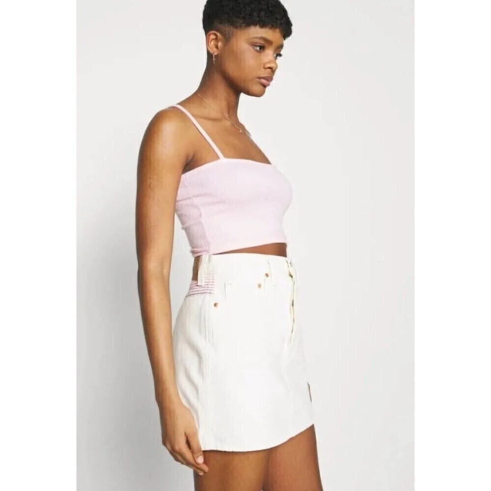 NEW! Levi's Rainbow Ribcage Skirt, 30 (US 10)